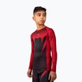 Rashguard dziecięcy długi rękaw Venum Attack Rashguard LS black/red 3