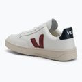 Buty damskie VEJA V-12 Leather white/marsala/nautico 3