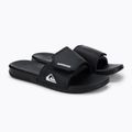 Klapki męskie Quiksilver Bright Coast Adjust black/white/black 5