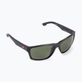 Okulary przeciwsłoneczne Quiksilver Trailway Polarized Floatable matte black/green polarized