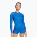 Pianka do pływania damska ROXY 1,5 mm Pop Surf Chest Zip Springsuit Qlock blue 6