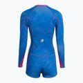 Pianka do pływania damska ROXY 1,5 mm Pop Surf Chest Zip Springsuit Qlock blue 3