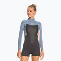 Pianka do pływania damska ROXY 2/2 mm Prologue Chest Zip Springsuit FL cloud black/powderdgrey/ sunglow
