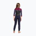 Pianka do pływania dziecięca ROXY 3/2 mm Syncro Teeny Back Zip GBS dark navy/red plum/sunset glow 2