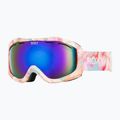 Gogle snowboardowe damskie ROXY Sunset ART stone blue jorja/amber rose ml blue 5