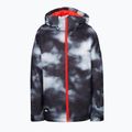 Kurtka snowboardowa dziecięca Quiksilver Mission Printed black particul