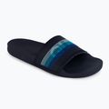 Klapki męskie Quiksilver Rivi Wordmark Slide blue/blue/blue