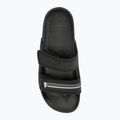 Klapki męskie Quiksilver Rivi Double Adjust black/grey/black 5