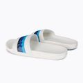 Klapki męskie Quiksilver Rivi Wordmark Slide white/white/blue 3