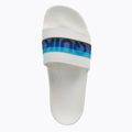 Klapki męskie Quiksilver Rivi Wordmark Slide white/white/blue 6