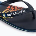 Japonki dziecięce Quiksilver Molokai Art blue 7