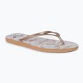 Japonki damskie ROXY Bermuda Print J white/tan