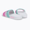 Klapki dziecięce ROXY Slippy Neo G white/crazy pink/turquoise 3