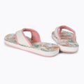 Japonki damskie ROXY Coastin Print white/pink 3
