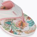 Japonki damskie ROXY Coastin Print white/pink 7