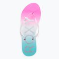 Japonki damskie ROXY Viva Jelly white/crazy pink/turquoise 6