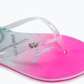Japonki damskie ROXY Viva Jelly white/crazy pink/turquoise 7