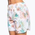 Szorty kąpielowe damskie ROXY Into the Sun 5" bright white/lilac 8