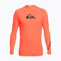 Longsleeve do pływania dziecięcy Quiksilver All Time fiery coral