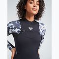 Pianka do pływania damska ROXY 4/3 mm Elite Chest Zip GBS true black/black flowers 11