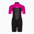 Pianka do pływania dziecięca ROXY 2/2 mm Prologue Back Zip Springsuit Flock festival fuchsia 2