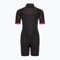 Pianka do pływania dziecięca ROXY 2/2 mm Prologue Back Zip Springsuit Flock festival fuchsia 4