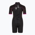 Pianka do pływania dziecięca ROXY 2/2 mm Prologue Back Zip Springsuit Flock festival fuchsia 5