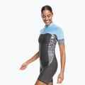 Pianka do pływania damska ROXY 2 mm Swell Series Back Zip Springsuit Qlock jet/boy blue 3