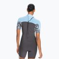 Pianka do pływania damska ROXY 2 mm Swell Series Back Zip Springsuit Qlock jet/boy blue 4