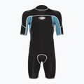 Pianka do pływania męska Quiksilver 2/2 mm Capsule Saturn Back Zip Springsuit black/provincial blue 2