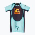 Pianka do pływania dziecięca Quiksilver 1,5 mm Toddler Back Zip Springsuit black/jet black/blue