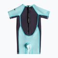 Pianka do pływania dziecięca Quiksilver 1,5 mm Toddler Back Zip Springsuit black/jet black/blue 2
