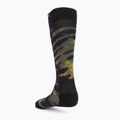Skarpety snowboardowe męskie DC Sanctioned angled tie dye ivy green 2