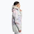 Kurtka snowboardowa damska ROXY Chloe Kim Overhead gray violet marble 3