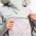 Kurtka snowboardowa damska ROXY Chloe Kim Overhead gray violet marble 9