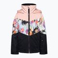 Kurtka snowboardowa dziecięca ROXY Whist true black tenderness