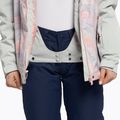 Kurtka snowboardowa damska ROXY Jetty Block gray violet marble 12
