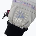 Rękawice snowboardowe damskie ROXY Chloe Kim gray violet marble 4