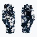 Rękawiczki multifunkcyjne damskie ROXY Hydrosmart Liner true black black flowers 3
