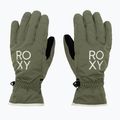 Rękawice snowboardowe damskie ROXY Freshfields deep lichen green 3