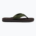 Japonki męskie Quiksilver Molokai Layback Textured brown/brown/green 10