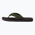 Japonki męskie Quiksilver Molokai Layback Textured brown/brown/green 11