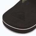 Japonki męskie Quiksilver Molokai Layback Textured brown/brown/green 8