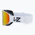 Gogle snowboardowe VonZipper Encore white gloss/wildlife fire chrome 4