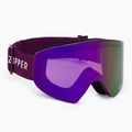 Gogle snowboardowe VonZipper Encore acai satin/wildlife cosmic chrome