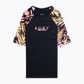 Koszulka do pływania dziecięca ROXY Active Joy Lycra anthracite zebra jungle girl 4