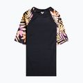Koszulka do pływania dziecięca ROXY Active Joy Lycra anthracite zebra jungle girl 5