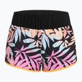 Szorty kąpielowe damskie ROXY Active anthracite zebra jungle