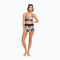 Szorty kąpielowe damskie ROXY Active anthracite zebra jungle 3