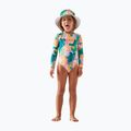 Strój kąpielowy jednoczęściowy dziecięcy ROXY Paradisiac Island mint tropical trails 4